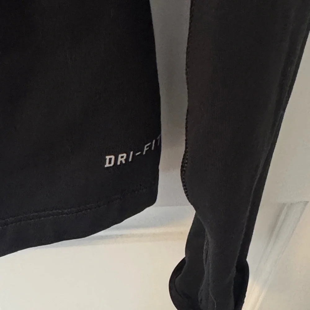 Nike Dri-fit Black Crew Neck LongsleeveShirt